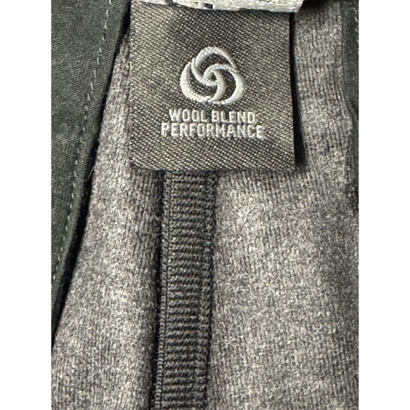 APL Athletic Propulsion Labs The Perfect Wool Trousers Charcoal Mens Large NWT - Picture 13 of 15